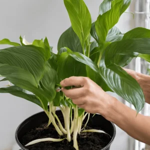 picture of a Spathiphyllum 'Lynise'